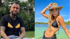 Filtraron foto de Arturo Vidal a los besos con Daniella Durán