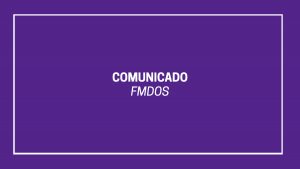 Comunicado FMDOS