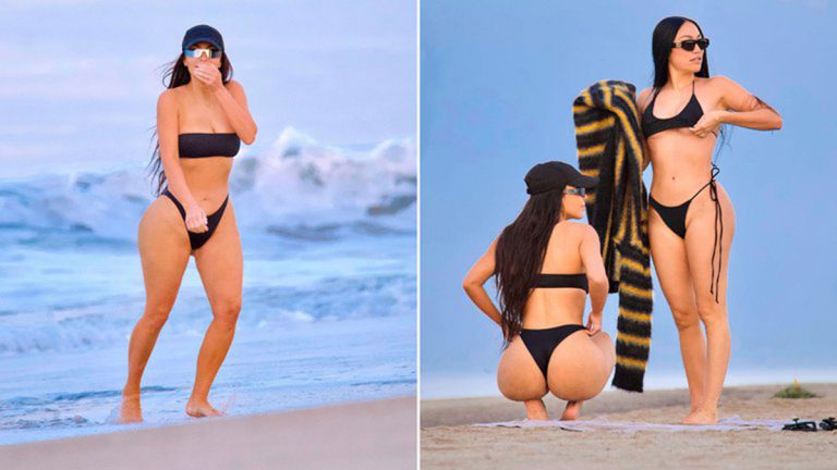 Kim Kardashian En Bikini