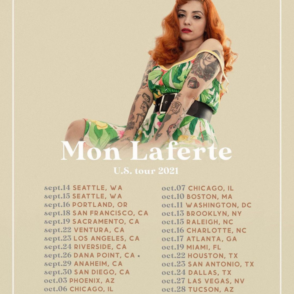 Mon Laferte Gira Por Estados Unidos Ensayo