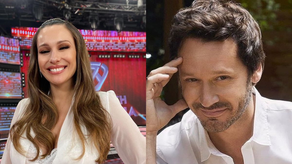 Pampita y Benjamín Vicuña emocionados con la primera comunión de su hijo