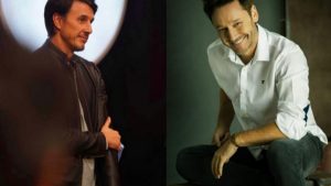 Benjamín Vicuña y Roberto García Moritán son amigos y juegan al fútbol juntos