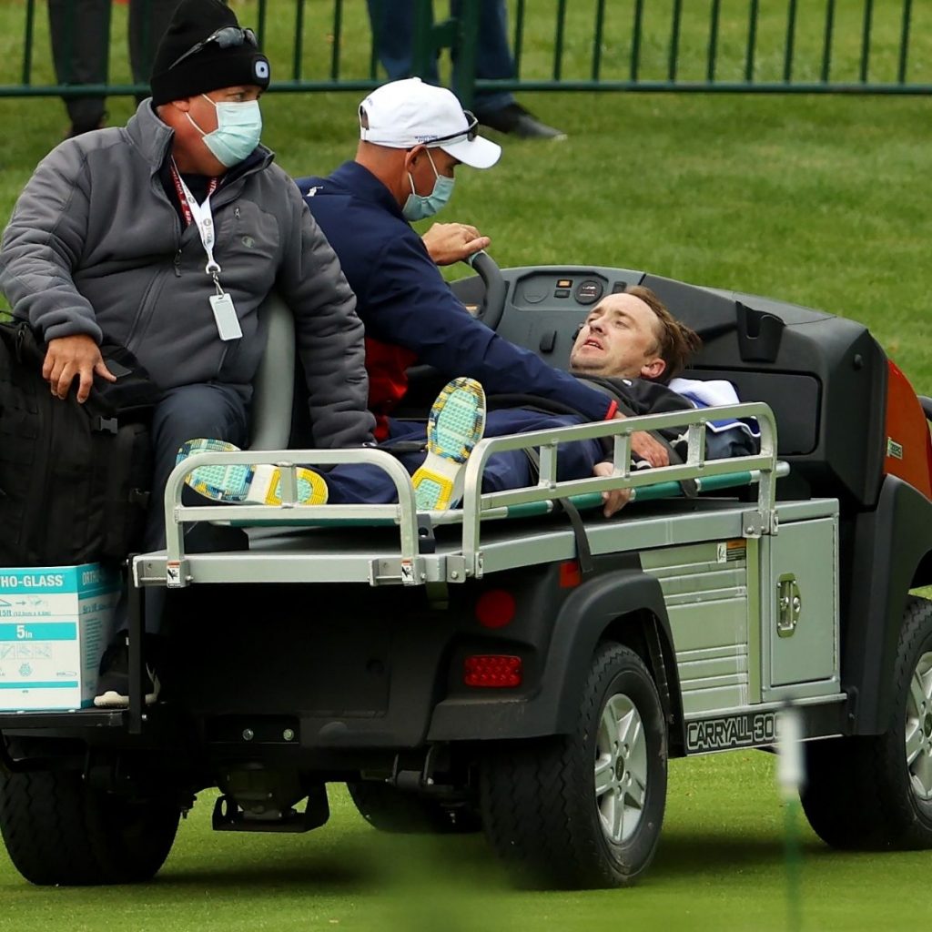 Tom Felton En Torneo De Golf