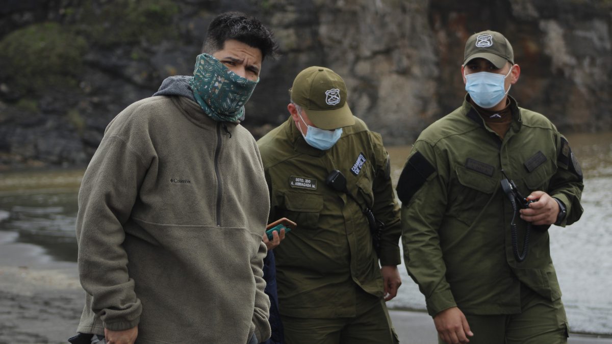 Carabineros Busqueda Cobquecura 