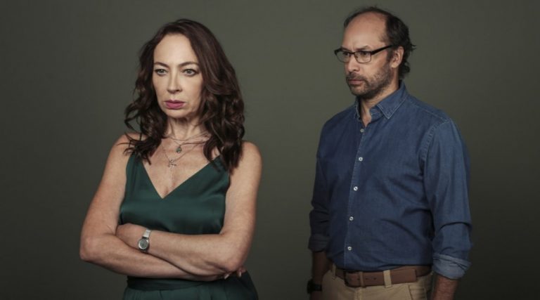 Patricia Rivadeneira y Andrés Velasco sacaron aplausos tras escena en "Demente"