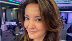 Priscilla Vargas subió videos de celebración de equipo de prensa con Repenning