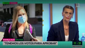 Tonka Tomicic y Pamela Jiles protagonizan divertido momento en "Bienvenidos"