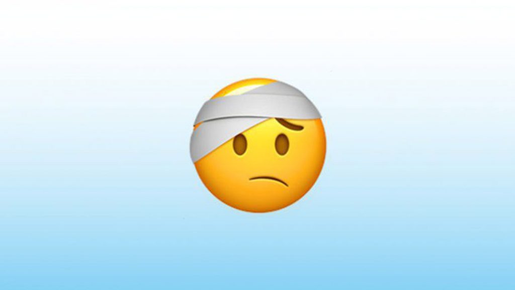 Emoji De Whatsapp Con Cara Vendada