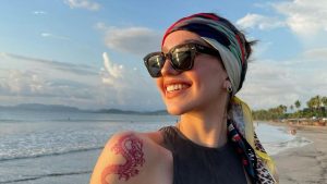 Fernanda Figueroa se fue de vacaciones junto su hija en México