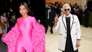 ¿Nueva pareja?: Kim Kardashian y Pete Davidson son fotografiados de la mano en parque de diversiones