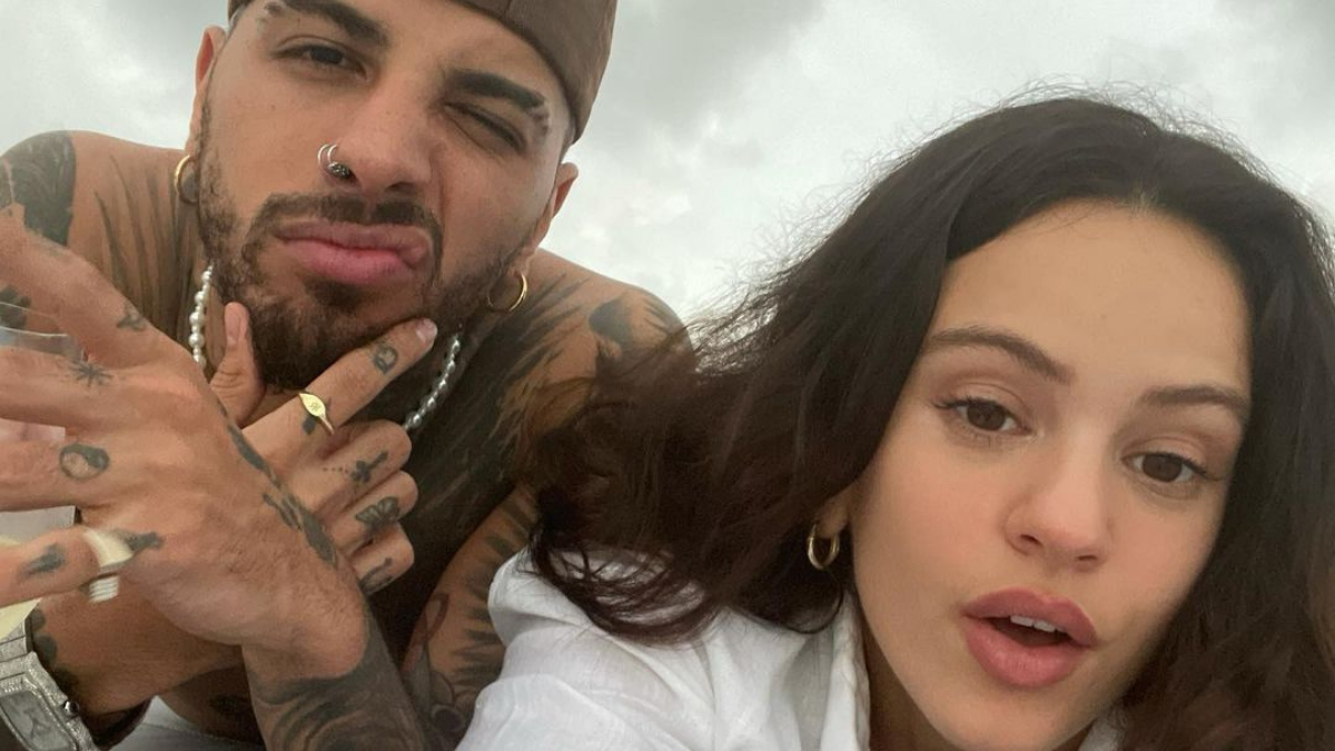 Rosalía y Rauw Alejandro disfrutan de su amor con cita romántica en España