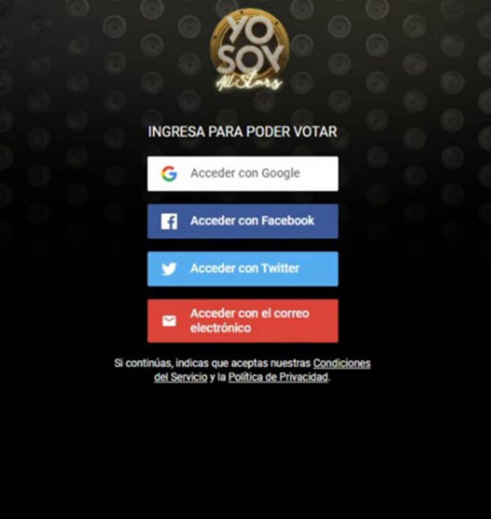 Yo Soy All Stars Votar