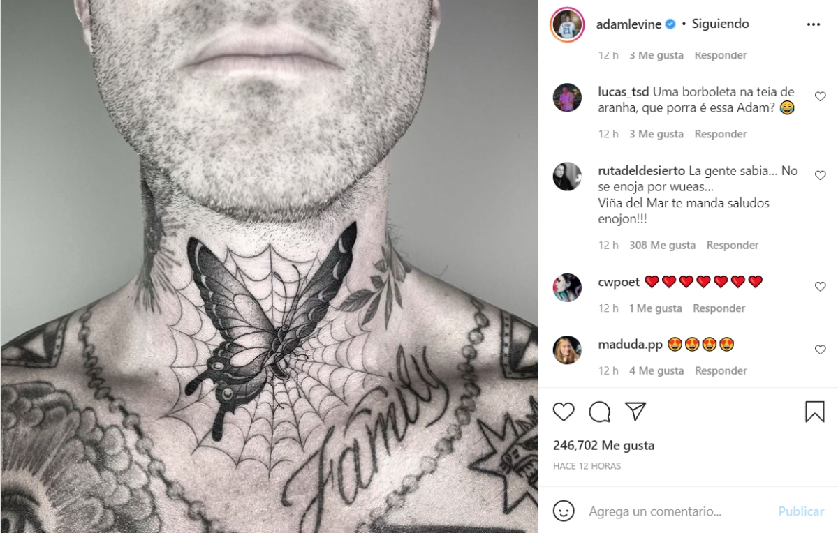 Adam Levine Instagram