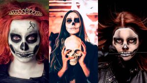8 maquillajes de calavera que puedes hacer para Halloween