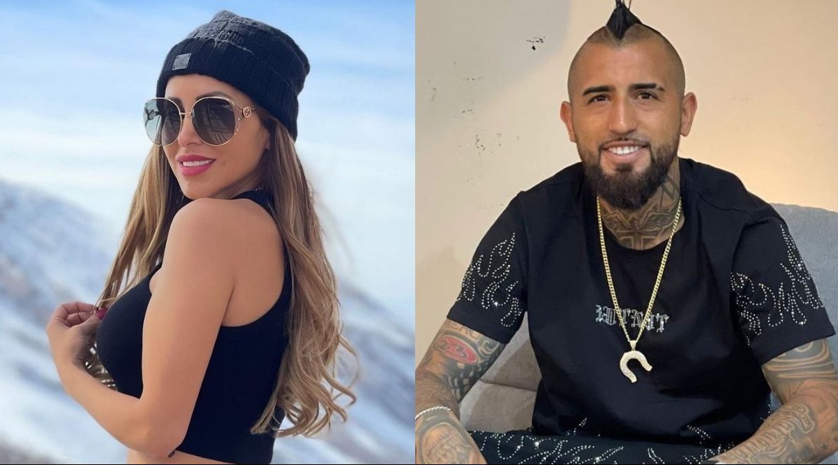 Marité Matus compartió tierna foto de Arturo Vidal con uno de sus hijos