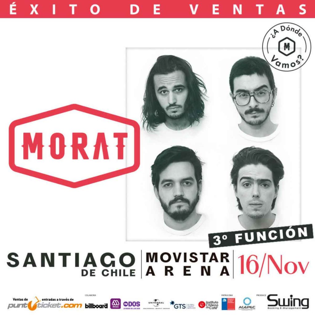 Morat Chile Concierto