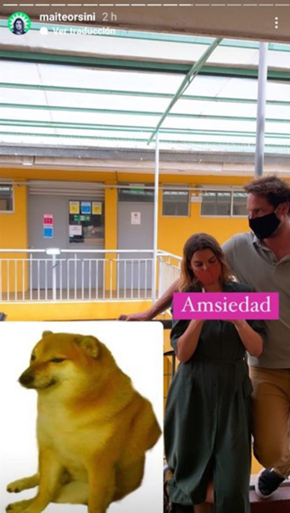 Gonzalo Valenzuela Y Maite Orsini Votaron Juntos