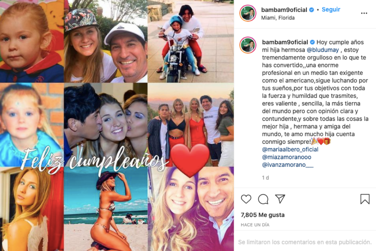 Hija Iván Zamorano