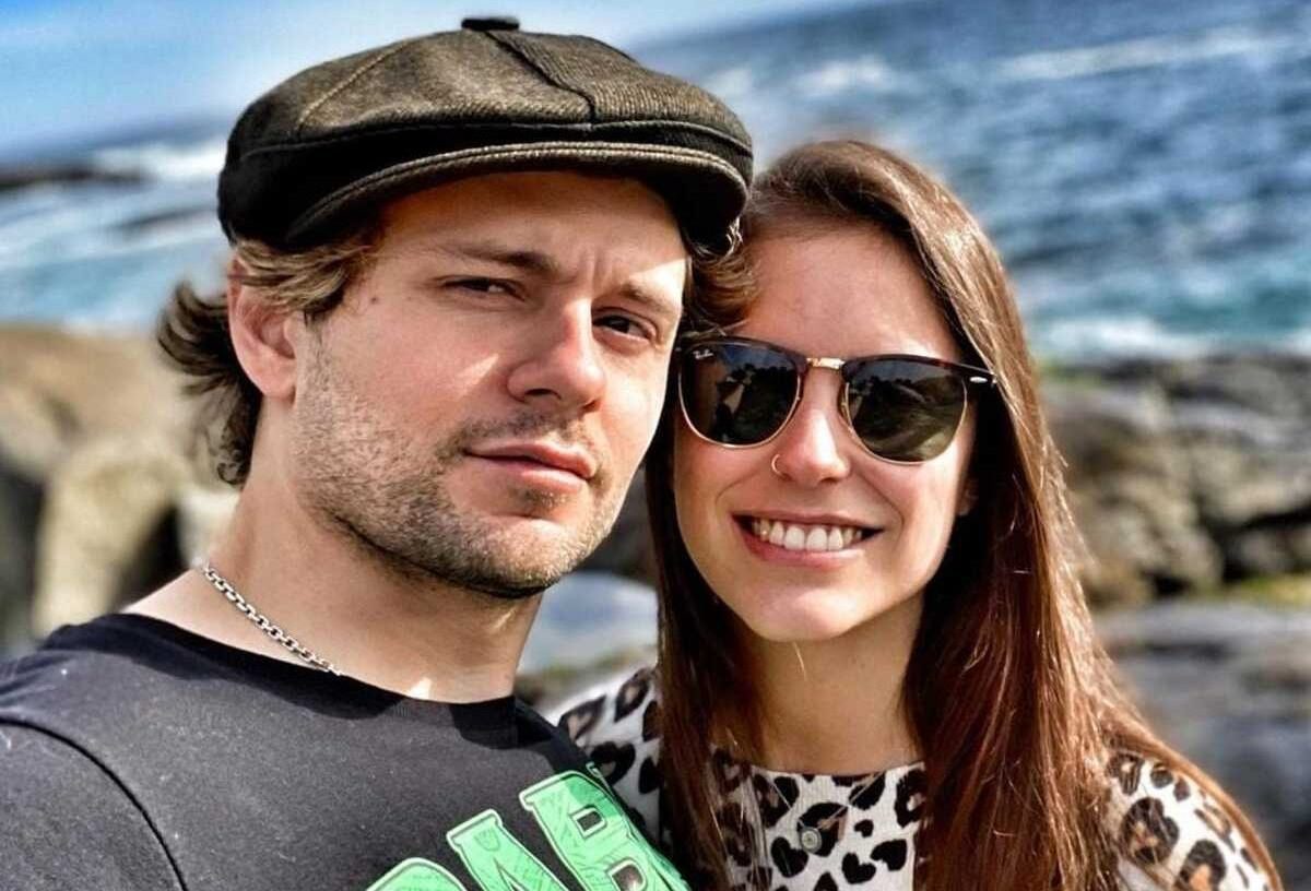 Joaquín Méndez despidió a su familia en Chile