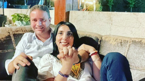 ¡A lo Lady Gaga!: Karla Rubilar y Christian Pino sorprendieron con romántica canción