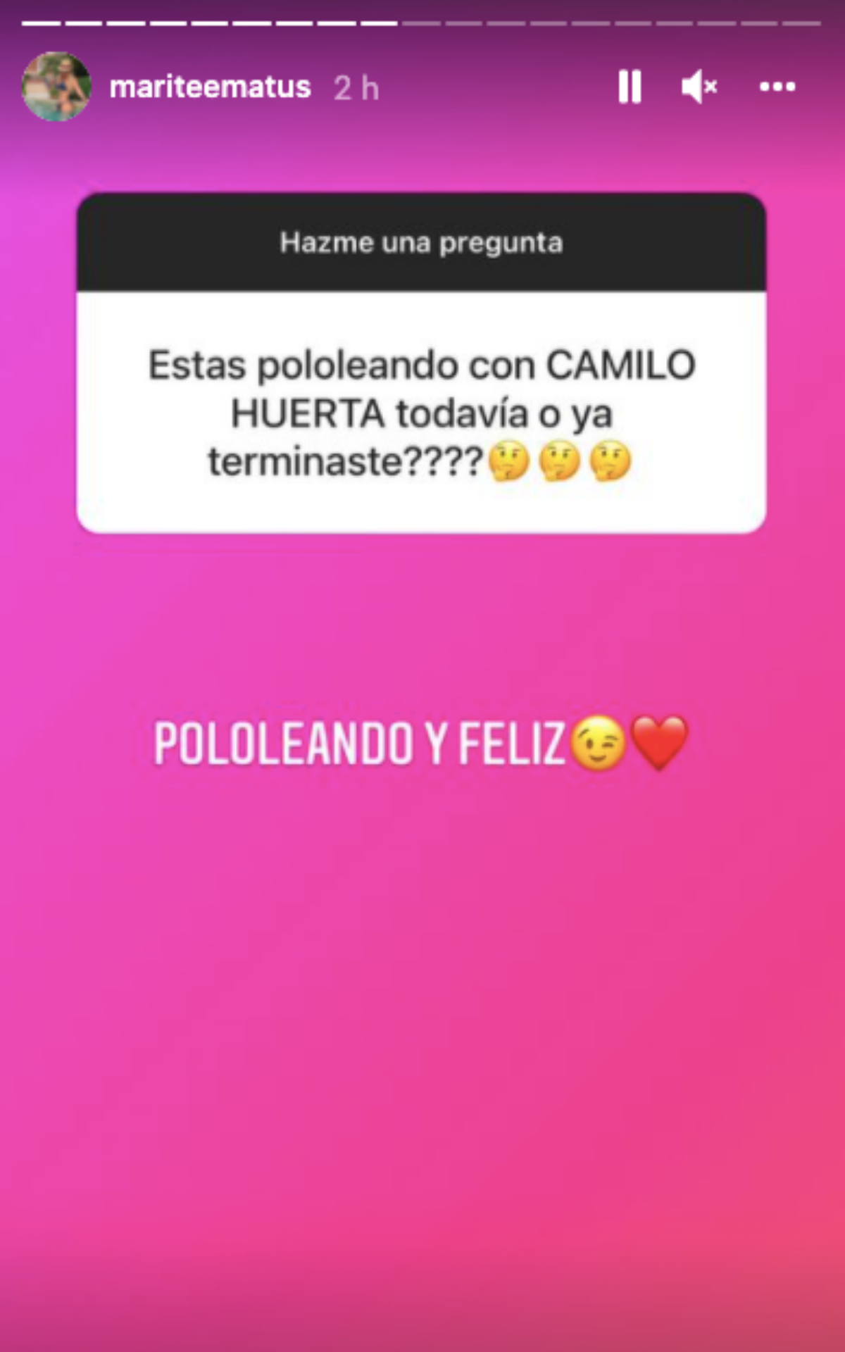 Marité Matus Historia