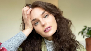 ¡Toda una artista!: Josefina Montané sorprendió con un cuadro pintado por ella