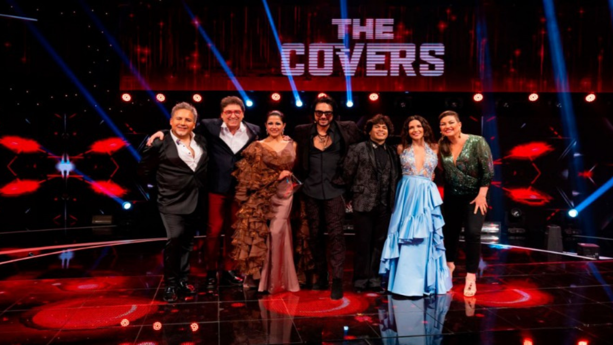 El percance de Andrés Sáez en la final de 'The Covers: Tributo a las estrellas'
