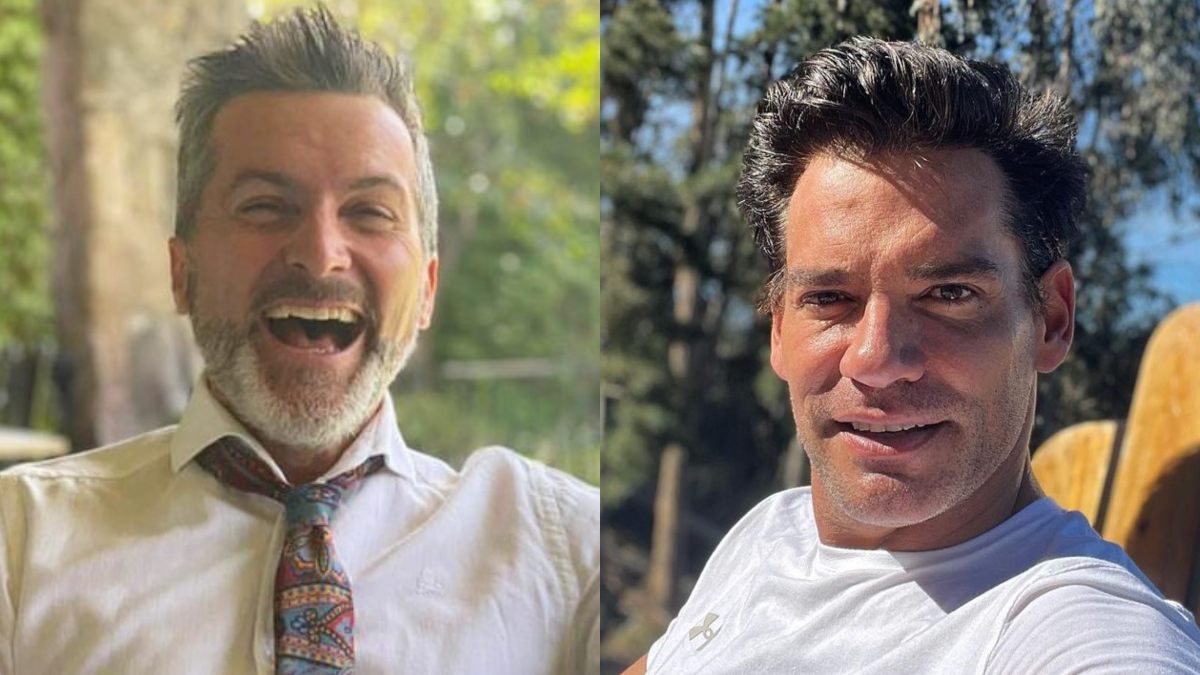 Cristián de la Fuente y Cristián Sánchez se lucen entrenando juntos