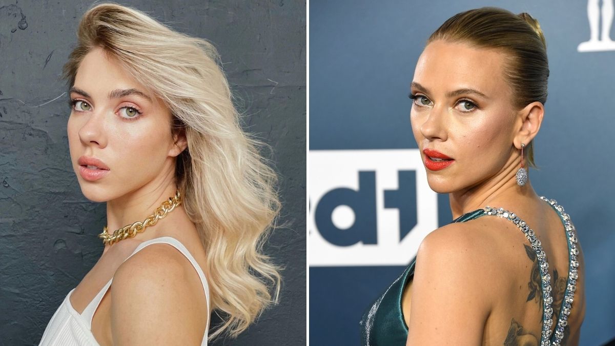 Doble de Scarlett Johansson está aburrida de las comparaciones: "No pretendo ser ella"