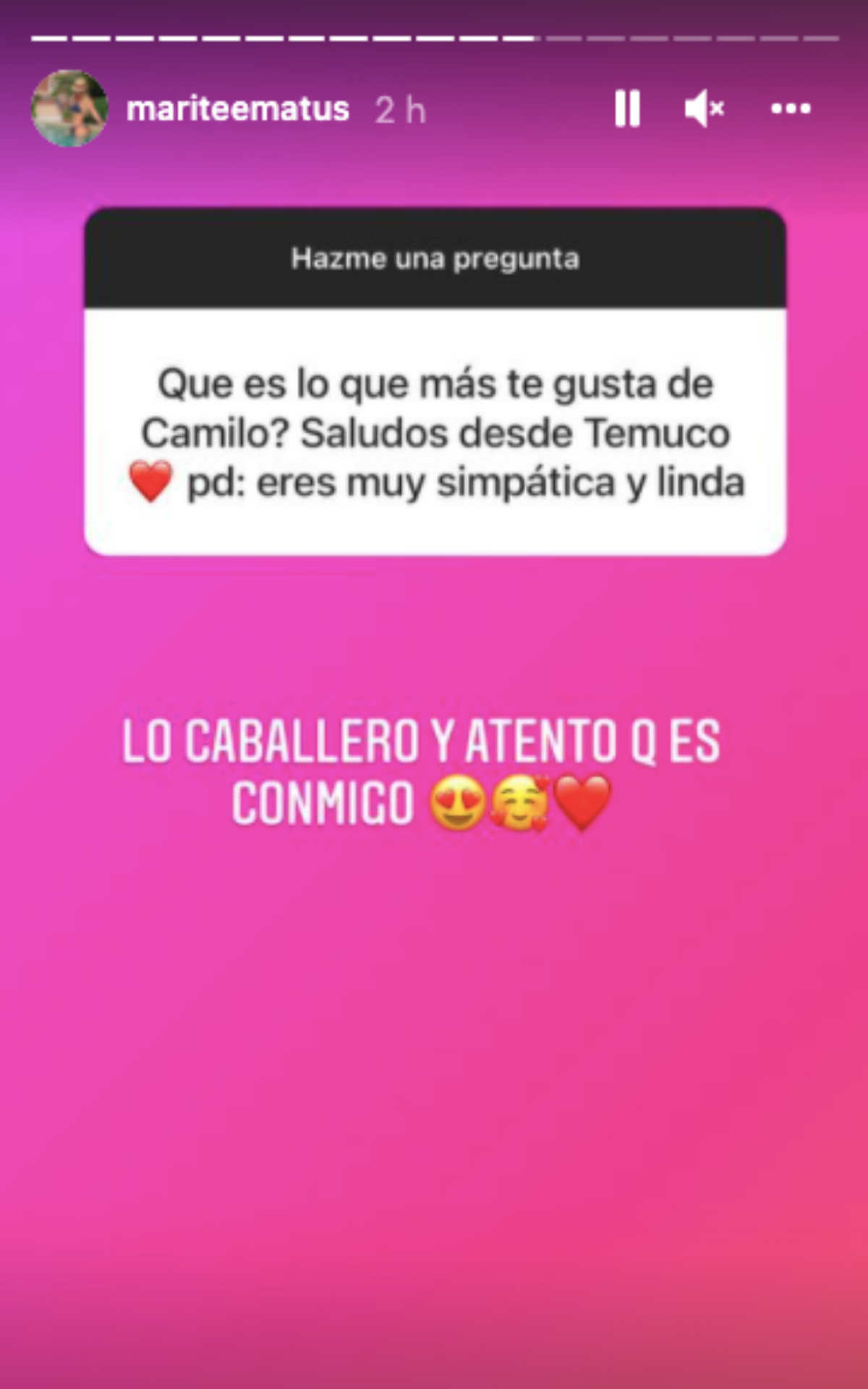 Historia Marité Matus