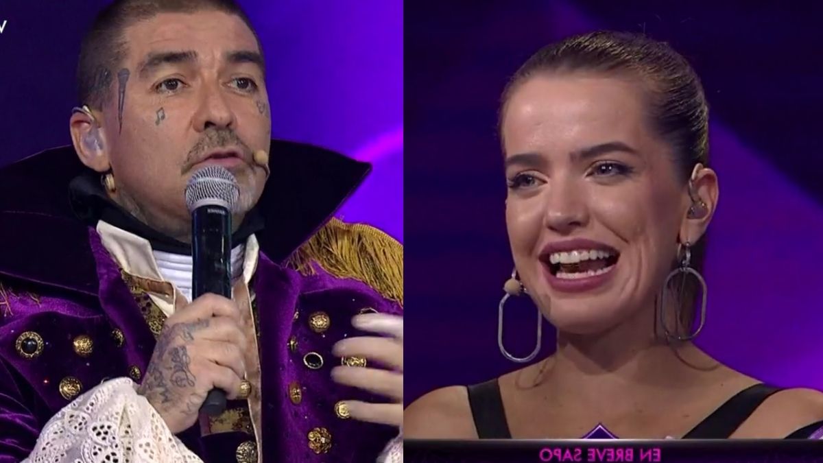 ¡Que tierna! Millaray Viera compartió un dulce momento junto a DJ Méndez en «¿Quién es la Máscara?»