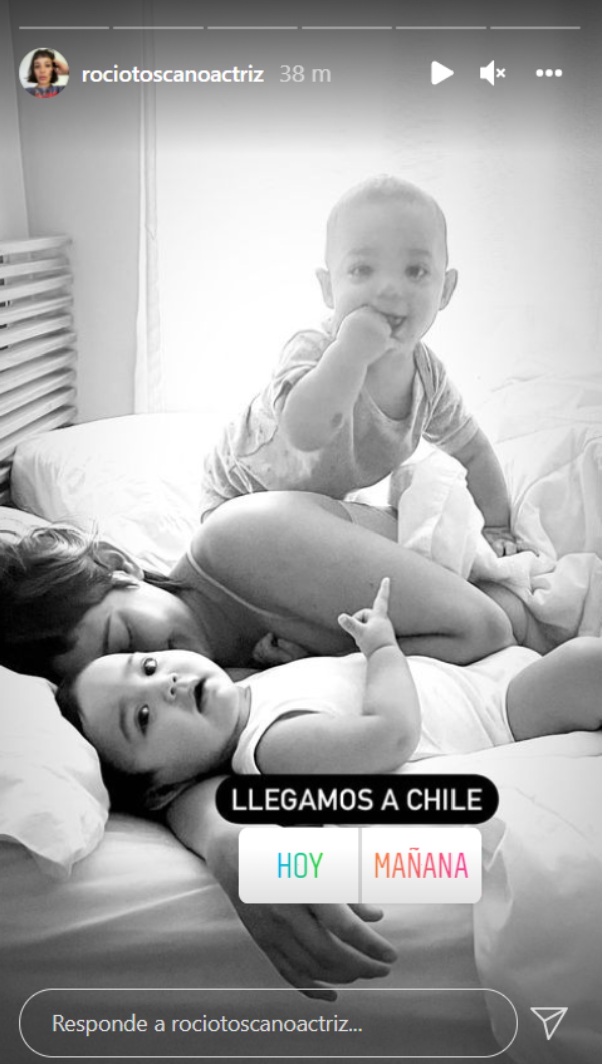 Rocío Toscano Vuelve A Chile