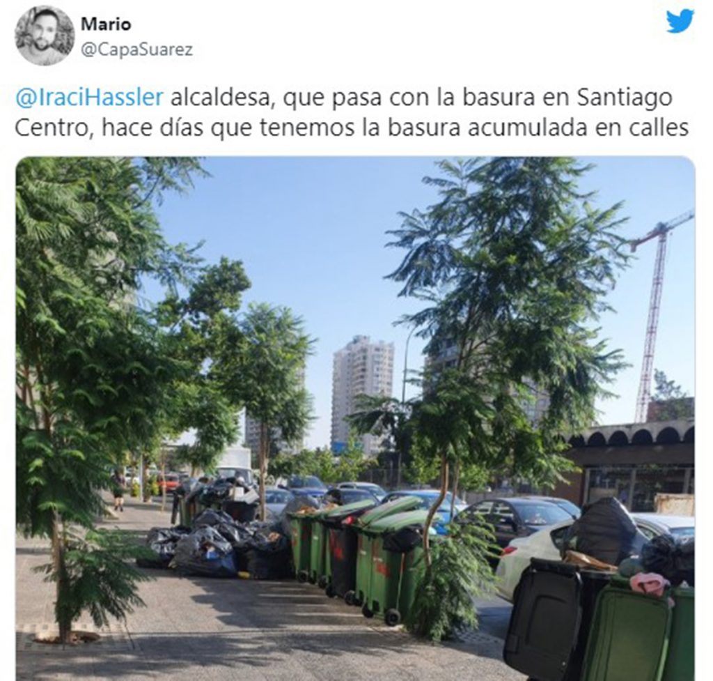 Denuncia Basura En Comuna De Santiago
