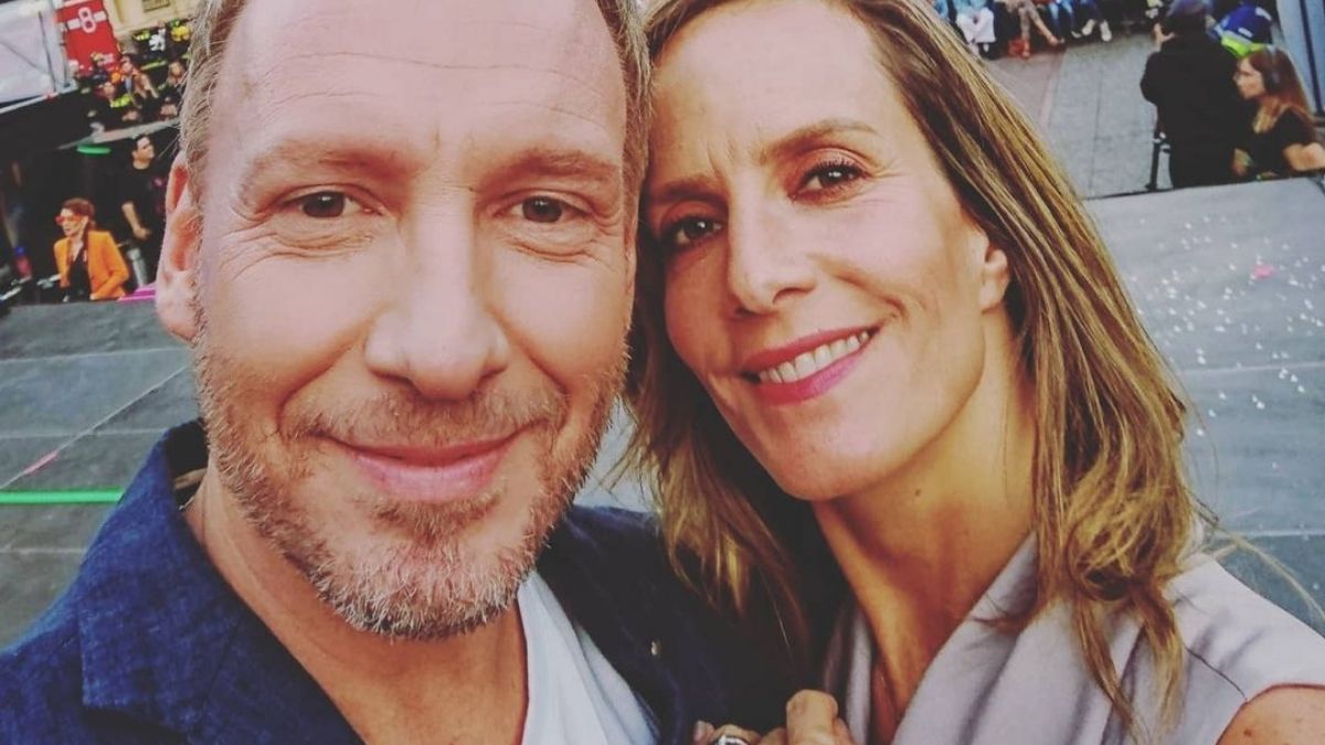 Martín Cárcamo y Diana Bolocco se reencontraron en la animación