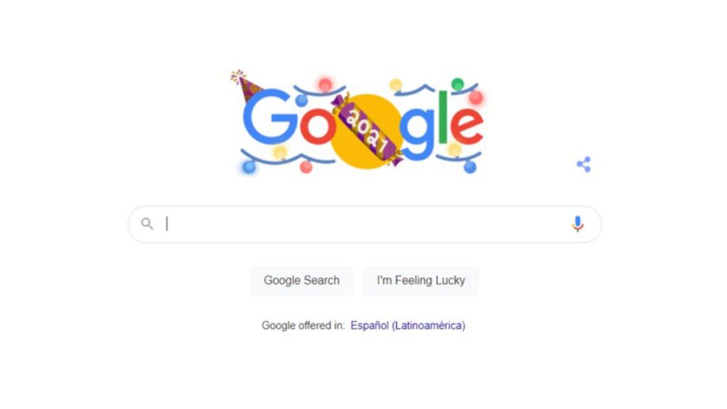 Doodle De Google Por Nochevieja