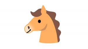 Emoji de WhatsApp: el caballo es un insulto en la app