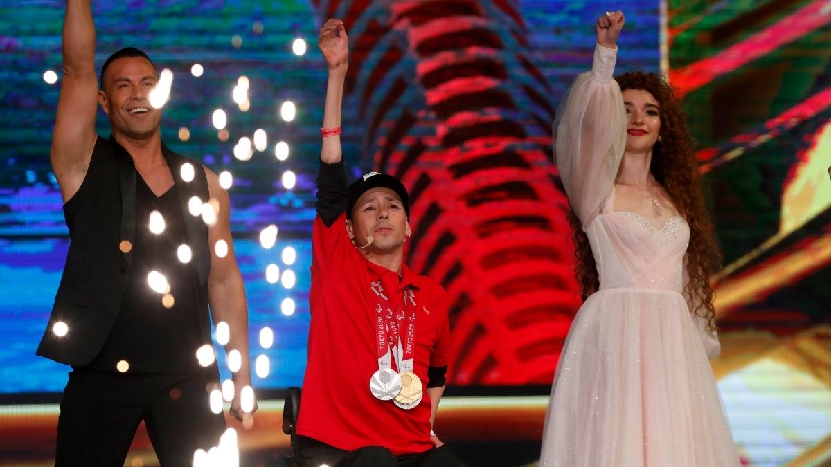 Alberto Abarza fue parte de la obertura de la Teletón 2021