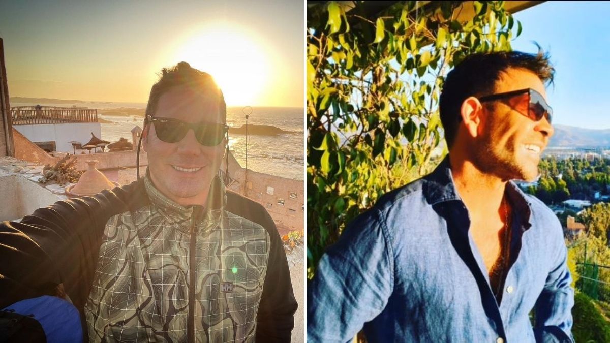 El emotivo momento que vivieron Pancho Saavedra y Nacho Gutiérrez desde La Moneda