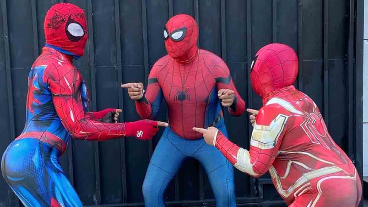 Sensual Spiderman se une a Onlyfans por una buena causa