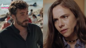 ¿Se viene el beso? Acercamiento entre Tamara y Fabián en "Amar Profundo" dejó sorprendidos a televidentes