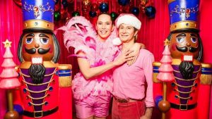 "Quería básicamente todo rosado": La fabulosa decoración de Di Mondo para Año Nuevo