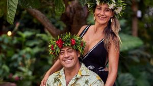 "Con estos maravillosos hombres": Francisca Ayala mostró sus vacaciones junto a Hotuiti Teao