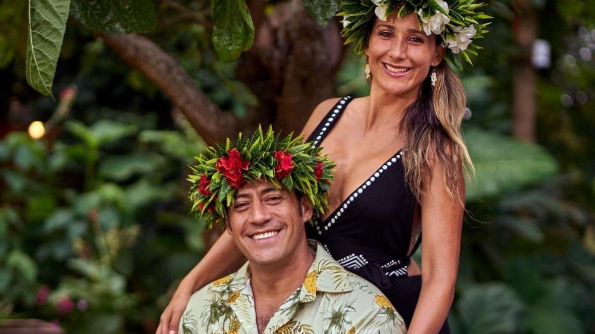 "Con estos maravillosos hombres": Francisca Ayala mostró sus vacaciones junto a Hotuiti Teao