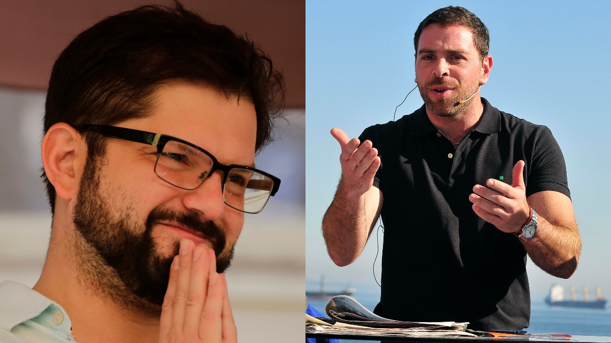 ¡Cómo Ross en "Friends"! La talla de Gabriel Boric a José Antonio Neme que sacó risas en "Mucho Gusto"