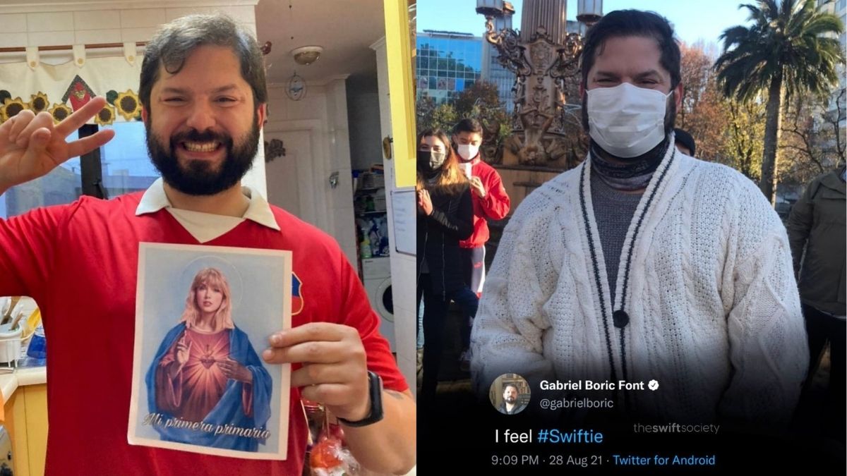 Presidente Swiftie: Gabriel Boric es viral en todo el mundo gracias a su fanatismo por Taylor Swift