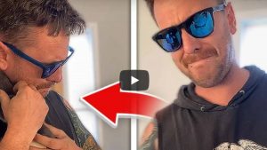 Sorprenden a un hombre con un gatito y su reacción es viral en YouTube