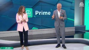 Juan Manuel Astorga partió "Meganoticias Prime" felicitando a Soledad Onetto por su maternidad