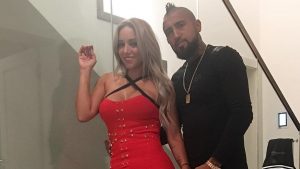 Marité Matus reaccionó al coqueto mensaje de Arturo Vidal