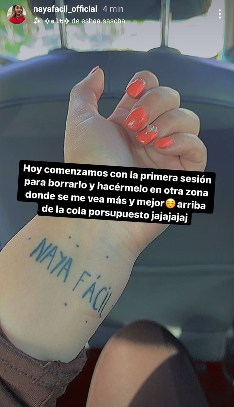 Naya Fácil tatuaje