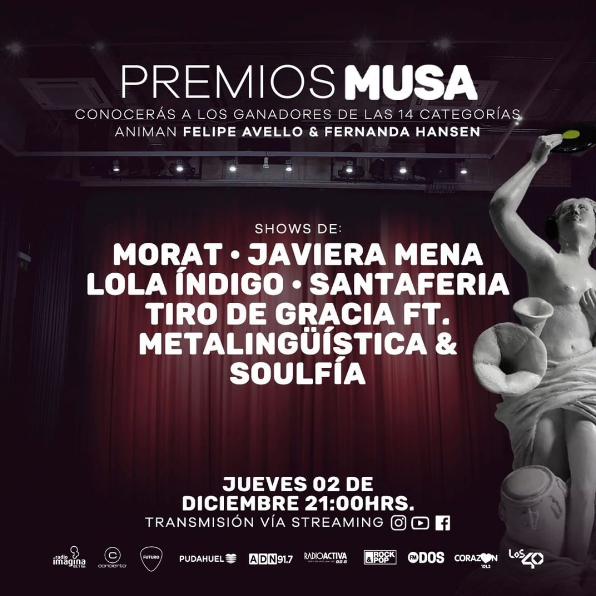 Premios Musa 2021 Ceremonia